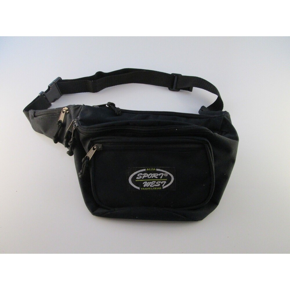 Vintage Alfa Travelgear Sport West Fanny Pack Bag Travel Bag Money Card Bag